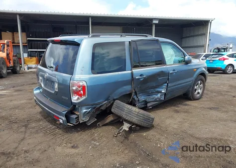 2006 Honda Pilot Ex from USA, damaged, VIN 2HKYF18476H526152
